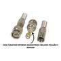 Imagem de 5 Conector BNC Mola para Parafuso e Solda RG6