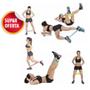 Imagem de 5 Faixas Elásticas Exercício Ginástica Fitness 