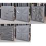 5 Formas de Gesso 3d Revestimento 30x30cm - Decorativas Imagem de 5 Formas de Gesso 3d Revestimento 30x30cm