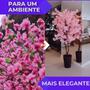 Imagem de 5 Galhos Flor Cerejeira Artificial 1,20m Planta