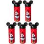 Imagem de 5 Garrafa com Orelhas Minnie 500ml p/ Festa Infantil Lembrança Sacolinha Surpresa