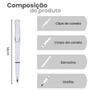 Imagem de 5 Lápis Infinito Eterno Equivale A 100 Lápis Comuns Com Borracha Interna