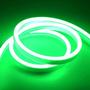 Imagem de 5 metros Mangueira Led neon Corte 2,5cm Flex 12v Alto Brilho cor Verde