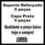 Imagem de 5 Peças - Cantoneira Reforçada Para Moveis Com Capa Preta