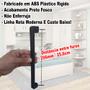Imagem de 5 Puxadores Vero Para Armario Itatiaia De 256mm Preto Fosco