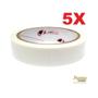 Imagem de 5 Rl Fita Dupla Face Fast Fix P/Colar Fita Borda 35Mm X 10Mt