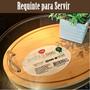 Imagem de 5 un Bandeja De Bambu Oval Com Alça De Corda Servir 38CM