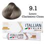 Imagem de 5 Un Coloração 9.1 Louro Claríssimo Cinza + Oxi 30 1l  Itallian Color