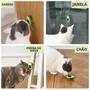 Imagem de 5 Uni Brinquedo com Cat Nip Para Gato Abacate Interativo Divertido