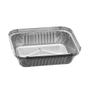 Imagem de 50 Bandeja Marmitex Alumínio  225ml  Bricoflex
