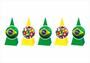 Imagem de 50 Caixinhas CONE para doces Copa do Mundo Brasil