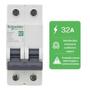 Imagem de 50 Disjuntores 32a Schneider Easy9 Curva C 2p Auto.