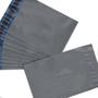 Imagem de 50 Envelope Plástico 26x36 Cm de Segurança Com Lacre Preto Cinza 50 Envelopes