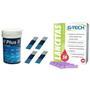 Imagem de 50 Fitas Tiras On Call Plus 2 e 50 Lancetas G Tech 30 G