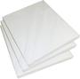 Imagem de 50 Folhas Papel Fotográfico Adesivo A4 130g Glossy Brilho Alta Qualidade Branco Impressão Jato de Tinta