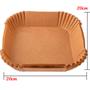 Imagem de 50 Formas Descartavel 20x20cm Air Fryer Forro Antiaderente