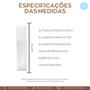 Imagem de 50 Frascos Vazio Para Gloss Labial Tipo Roll-on Com Batoque 50u