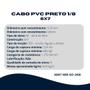 50 Metros Cabo Aço 1/8 Revestido Em Pvc Para Academia 6X7 - Casa Das Correntes Imagem de 50 Metros Cabo Aço 1/8 Revestido Em Pvc Para Academia 6X7