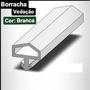 Imagem de 50 Metros de Borracha borrachinha De Para Porta vedação De Madeira Cor Branca