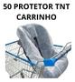 Imagem de 50 Protetor Tnt Capa Descartável Carrinhos E Bebê Conforto