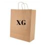 Imagem de 50 sacola kraft lisa xg bolsa delivery 