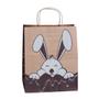Imagem de 50 Sacolas Páscoa Presente Chocolate Coelho (23,5x17x28)