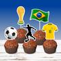 Imagem de 50 Tags Toppers Para Doces Docinhos Copa Do Mundo