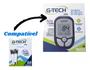 Imagem de 50 Tiras Reagentes De Glicemia Compatível Com Aparelho Gtech Vita