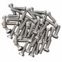 Imagem de 50 Un Parafuso Aço Inox Sextavado Rosca Grossa 06mm X 40mm