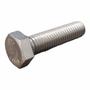 Imagem de 50 Un Parafuso Aço Inox Sextavado Rosca Grossa 06mm X 40mm