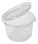Imagem de 50 un pote redondo 250 ml com tampa articulada modelo p 742