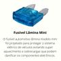 Imagem de 50 Unidades Fusíveis Lâmina Mini Sortidos Variedades Engate Misto Reforçado Som Automotivo Módulos Fuzivel Lamina