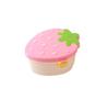 Imagem de 500ml Strawberry Shape Lunch Box,2 Layer Food Fruit Storage Bento Boxs Micro-onda Tableware Kid Cute School Bowl Lancheiras (Rosa)