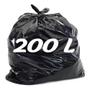 Imagem de 50Un Saco de Lixo 200 Litros Resistente e Reforçado Grande 