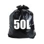 Imagem de 50Un Saco de Lixo 50 Litros Embalagem Econômica Reforçado
