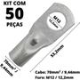 Imagem de 50un Terminal de Compressão Para Cabo de 70mm² Furo M12 SC70-12