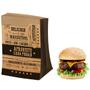 Imagem de 50Und Saco Delivery Kraft M 30x24x9 Hamburguer Restaurante