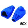 Imagem de 50x Capa Protetora Conector RJ45 Boot Snap In Plug Cat5/Cat6