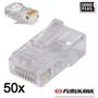 Imagem de 50x Conectores Rj45 Furukawa Sohoplus Cat5e Macho Plug