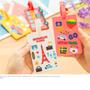 Imagem de 5PCS Cartoon Silicone Boarding Pass, Fashion Travel Bag