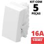 Imagem de 5un Módulo Interruptor Paralelo Three Way 16A Modulare Evidence Blanc Mais FAME