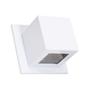 Imagem de 5x Arandela Box Cubo Pequena 2 Fachos Branca + Led G9 5w 3000k St1318