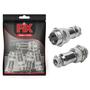 Imagem de 5x Conjunto Plug Conector Mike Kit Macho E Fêmea 2 Pinos