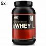 Imagem de 5X Whey Protein 100% Gold Standard - 909g Double Rich Chocolate - Optimum Nutrition