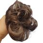 Imagem de 6 Aplique rabico Grego Sintético rabico Coque de cabelo
