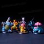 Imagem de 6 Bonecos Pokemon Pikachu Venusaur Action Figures Coleção