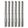 Imagem de 6 Brocas Para Concreto Martelete Sds Plus 12x160mm Widea