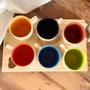 Imagem de 6 Canecas Cerâmica Coloridas Chá Café 150 ml