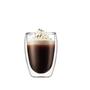 Imagem de 6 Copos Vidro Duplo Parede Dupla P Café Chá Água Drink 150ml