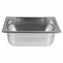 Imagem de 6 Cubas GN 1/4X100MM  Inox para Buffet Sebem